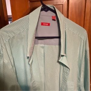 Izod long sleeved, button down